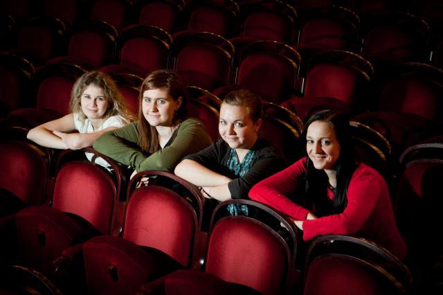 Studentská porota letos zasedá ve složení Kristýna Plešková, Jana Müllerová, Eva Dvořáčková a Lucie Severová. Foto Michal Klíma